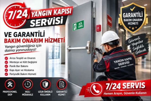 Yangın Kapısı Panik Bar Tamiri ve Satışı | Karaboğa Mühendislik